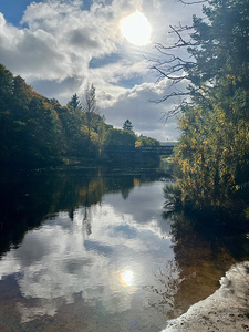 River Reflections in the Scottish Highlands
